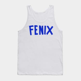 like a fenix (blue) Tank Top